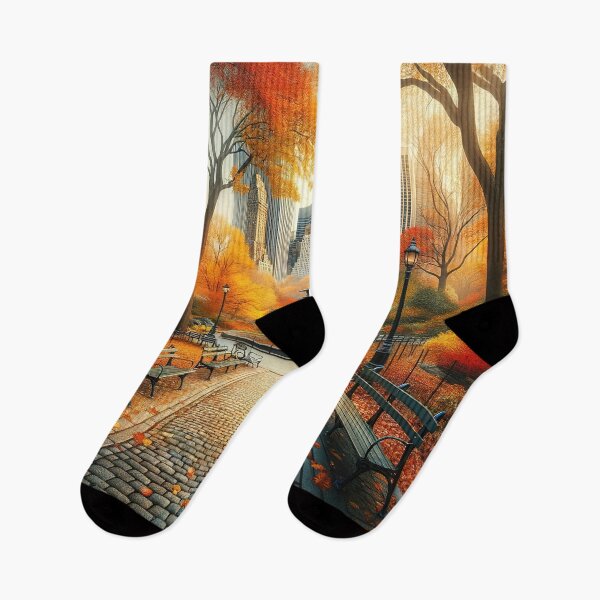 Item preview, Autumn Bliss in Central Park designed and sold by FIYARO.