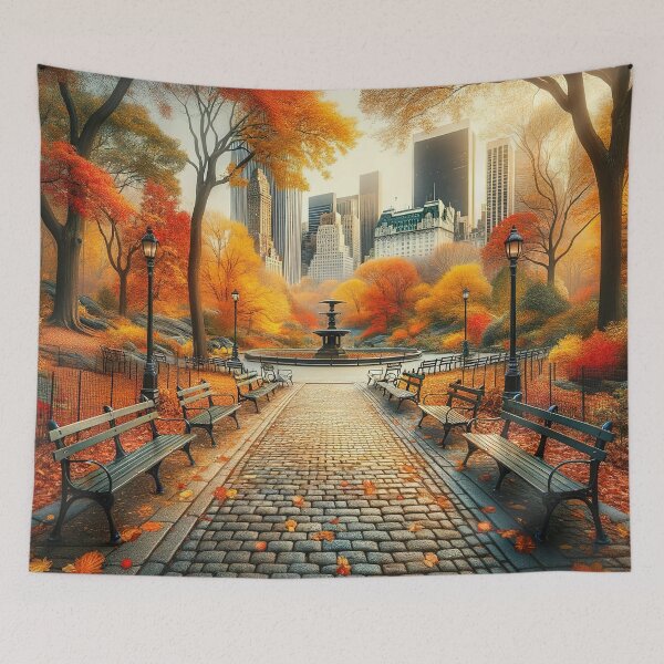 Item preview, Autumn Bliss in Central Park designed and sold by FIYARO.
