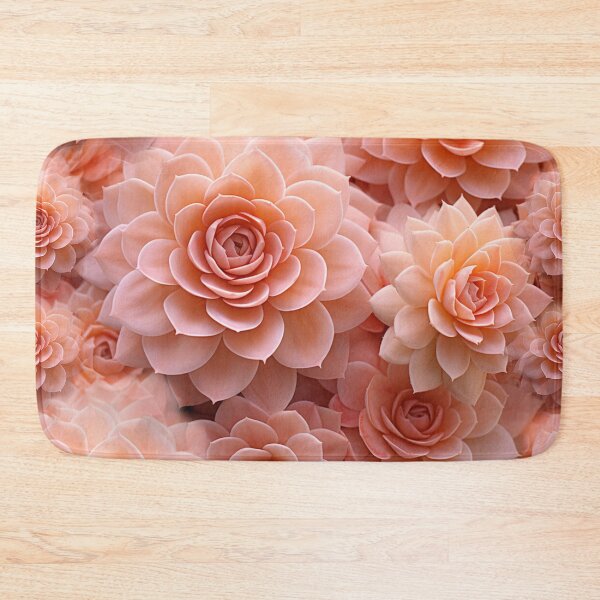 Item preview, Apricot Crush Colour of the Year 2024 with Succulents designed and sold by NadineMay.