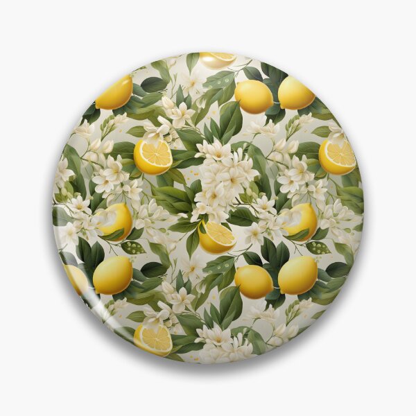 Item preview, Citrus Blossom Serenity: A Zesty Summer Delight designed and sold by VoyteksDesigns.
