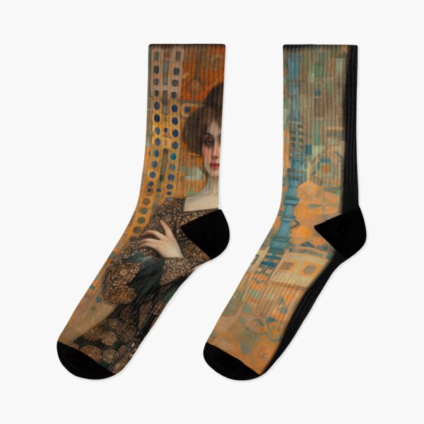 Item preview, Dama, Mujer, Belle Epoque, Vanidad, lujo, rico, Gustav Klimt, Klimt, Art Nouveau, Art Deco, retrato, pintura, reina, princesa, designed and sold by KsaveraArt.