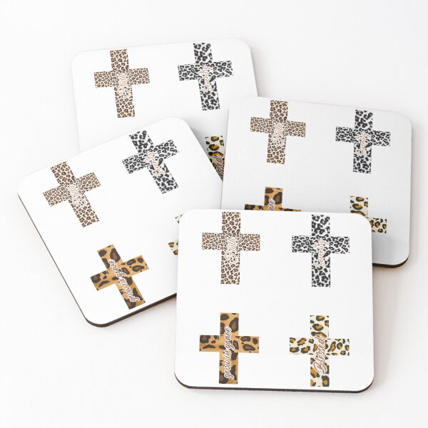 Item preview, Leopard Cross Sticker Set / T Shirt designed and sold by Designsleashed.