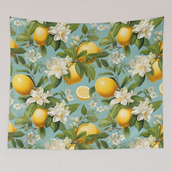 Item preview, Citrus Blossom Serenity: A Zesty Summer Delight designed and sold by VoyteksDesigns.