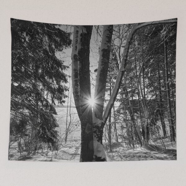 Item preview, Our star. Last morning of 2023  number 26 bw designed and sold by Jouko Lehto Photography.