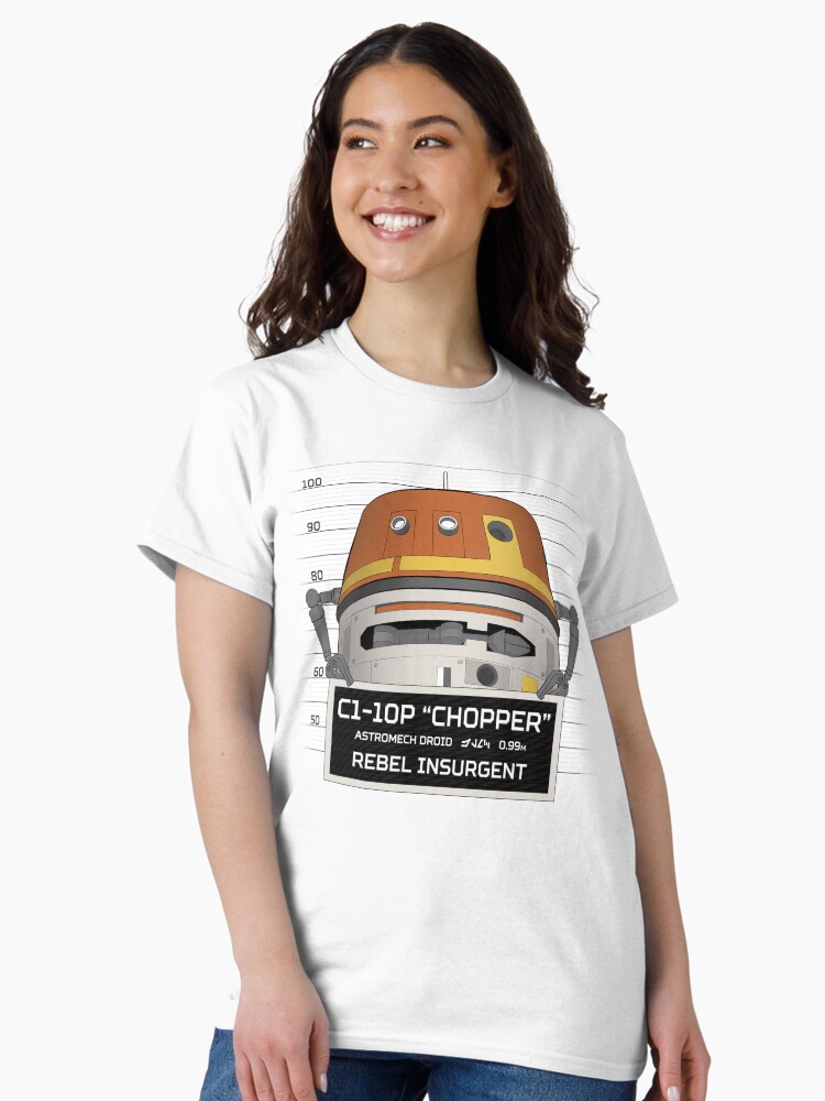 Thumbnail 2 of 7, Classic T-Shirt, Rebel Droid designed and sold by JalbertAMV.