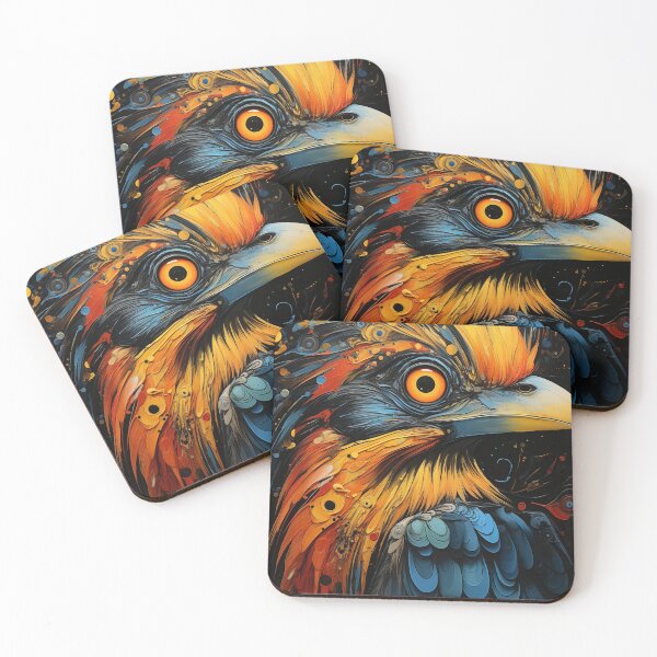 Item preview, Secretary bird art designed and sold by Rockwpapart.