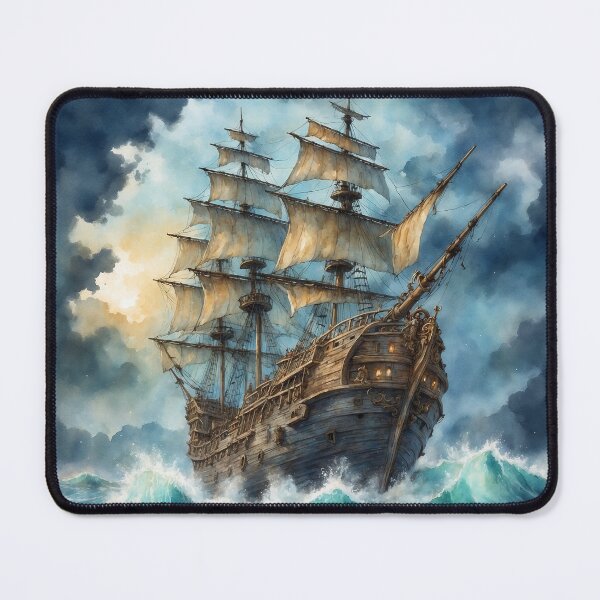 Item preview, Pirate ship in the storm designed and sold by BalancerDesign.