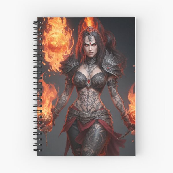 Item preview, Fire Tattoo Mage from Hell designed and sold by Poszii.