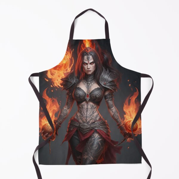 Item preview, Fire Tattoo Mage from Hell designed and sold by Poszii.