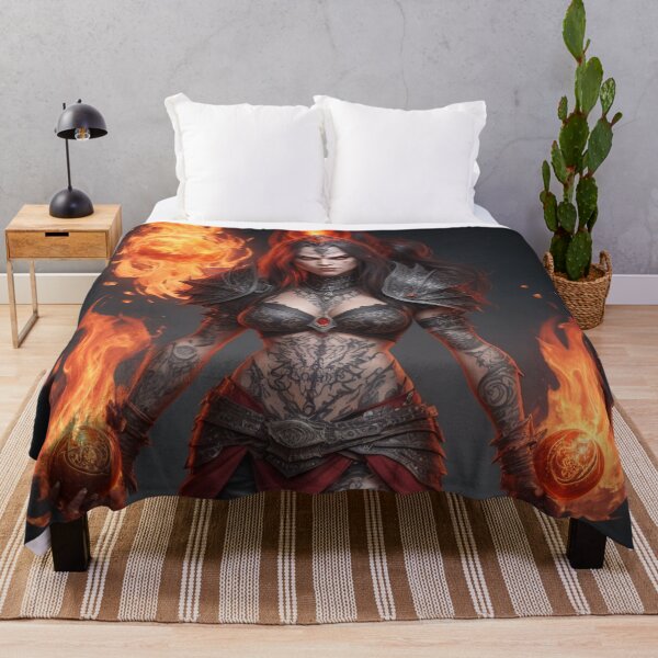 Item preview, Fire Tattoo Mage from Hell designed and sold by Poszii.