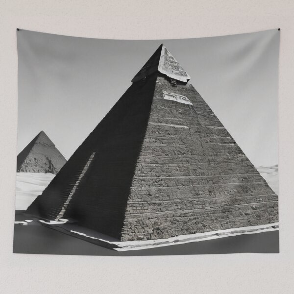 Item preview, Black And White Pyramid designed and sold by Bunmigraphics .