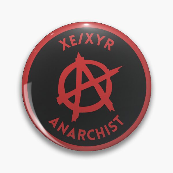 Item preview, Xe/Xyr Pronouns | Anarchist Anarchy LGBTQ | Xe Xyr Pronoun designed and sold by Furia LGBTQ+ Accessories.
