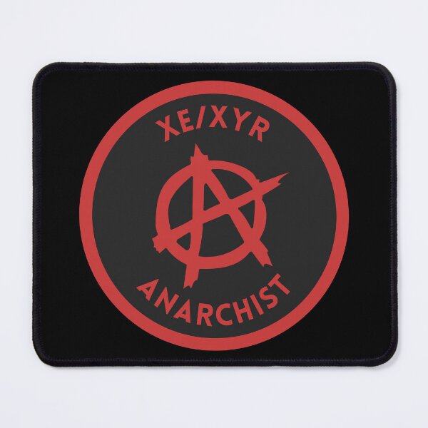 Item preview, Xe/Xyr Pronouns | Anarchist Anarchy LGBTQ | Xe Xyr Pronoun designed and sold by Furia LGBTQ+ Accessories.