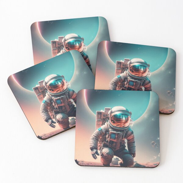 Item preview, ASTRONAUT on alien planet design designed and sold by Jt41.