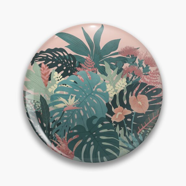 Item preview, Tropical Tendencies (on Peach and Green) designed and sold by littleclyde.