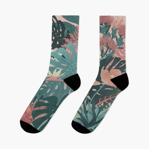 Item preview, Tropical Tendencies (on Peach and Green) designed and sold by littleclyde.