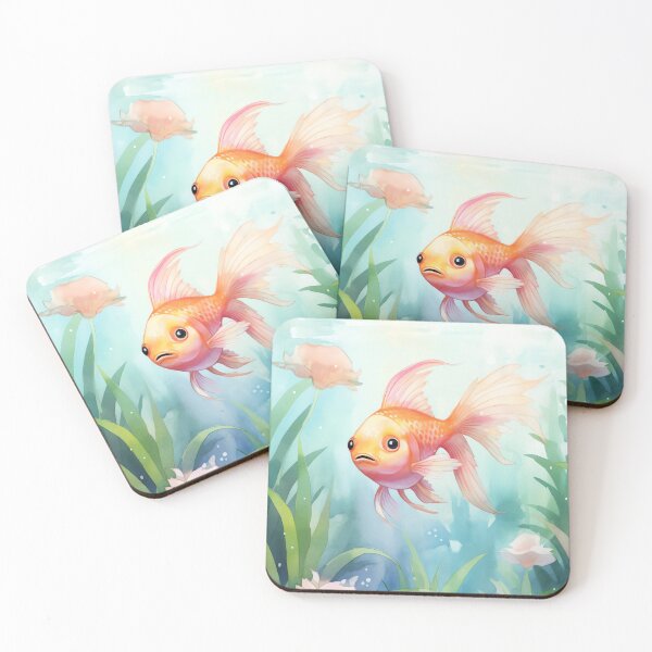 Artikelvorschau, Wunderlicher Aquarellfisch entworfen und verkauft von cute-animals99.