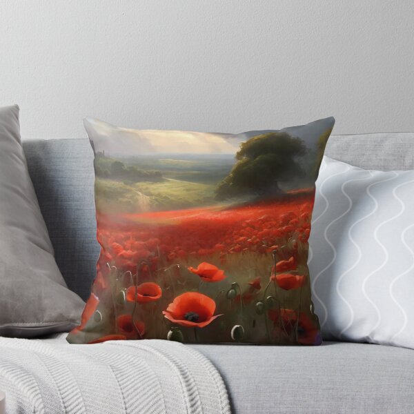 Item preview, Red Flowers Field designed and sold by cr6zym1nd.
