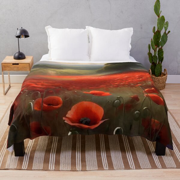 Item preview, Red Flowers Field designed and sold by cr6zym1nd.