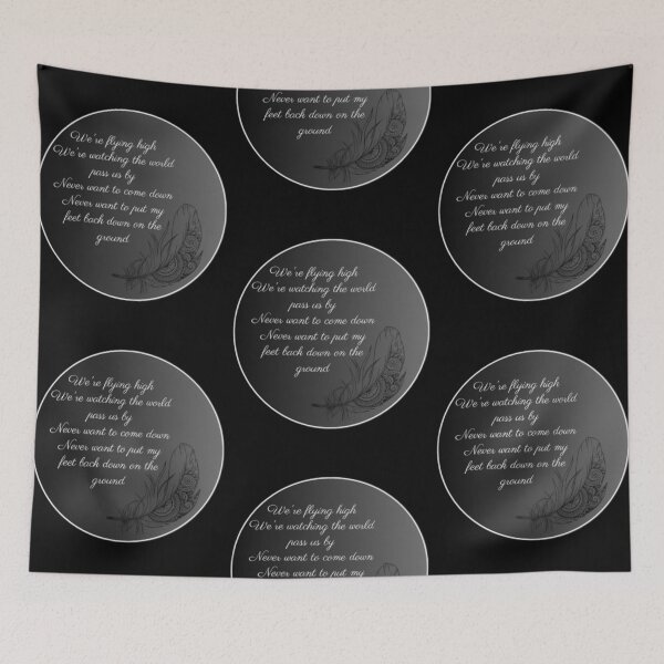 Item preview, Lyric Depeche Mode Never Let Me Down Again Sticker designed and sold by Megaera8.