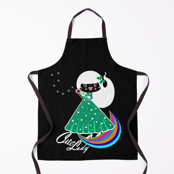 Item preview, Cute Lady over the rainbow designed and sold by Shirley cute art .