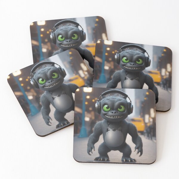 Item preview, Cute Little Monster designed and sold by Bunmigraphics .