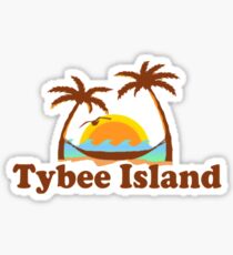 Tybee Island - Georgia. Sticker