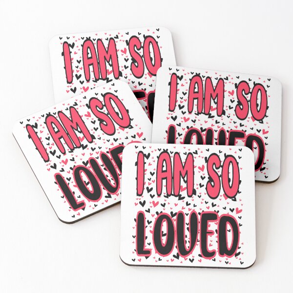 Item preview, I AM SO LOVED. designed and sold by Rejiboustarts.