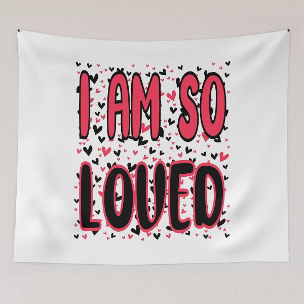 Item preview, I AM SO LOVED. designed and sold by Rejiboustarts.