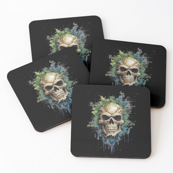 Artikelvorschau, Furchteinflößender Totenkopf aus dem Fantasieland entworfen und verkauft von AnnaMDesign.