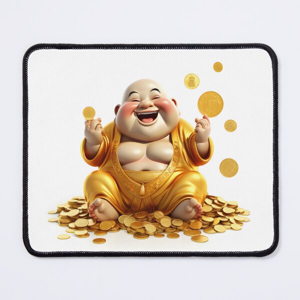 Item preview, Chines new year, happy chinese monk. designed and sold by Fairytale-11.