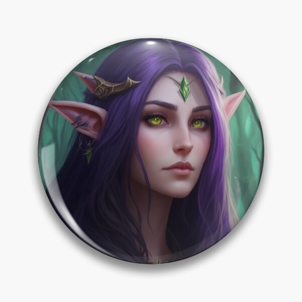 Item preview, Night Eld Druid designed and sold by Poszii.