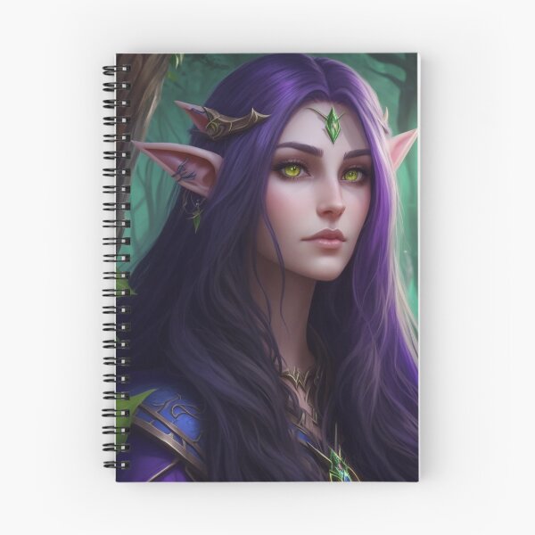 Item preview, Night Eld Druid designed and sold by Poszii.