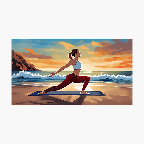 Item preview, Yoga sun salutation designed and sold by SebSun.