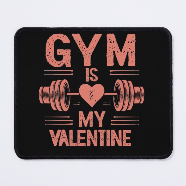 Item preview, Gym is my valentine designed and sold by Creativedsigna.