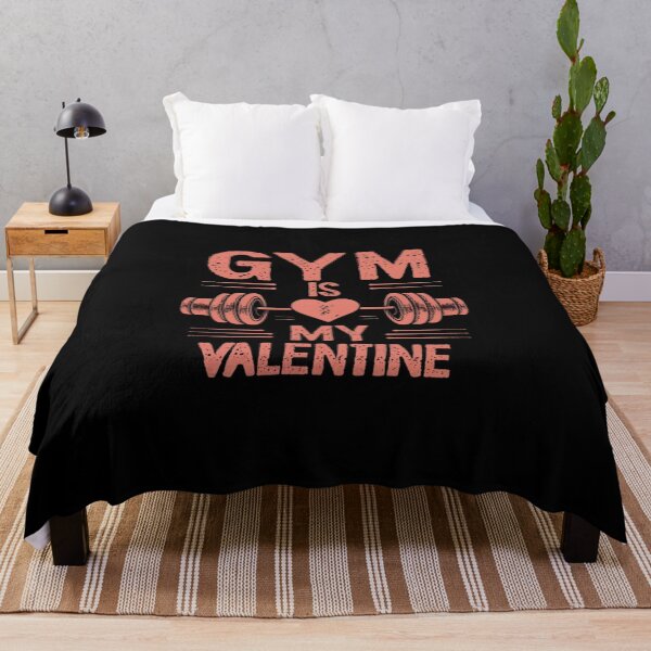 Item preview, Gym is my valentine designed and sold by Creativedsigna.