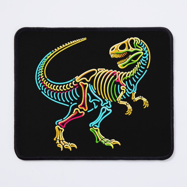 Item preview, DinoGlow - The Radiant Rainbow T-Rex Dinosaur designed and sold by OptimaArt.