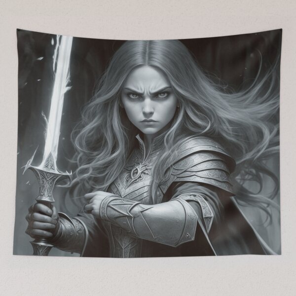 Item preview, Dark warrior girl designed and sold by Poszii.