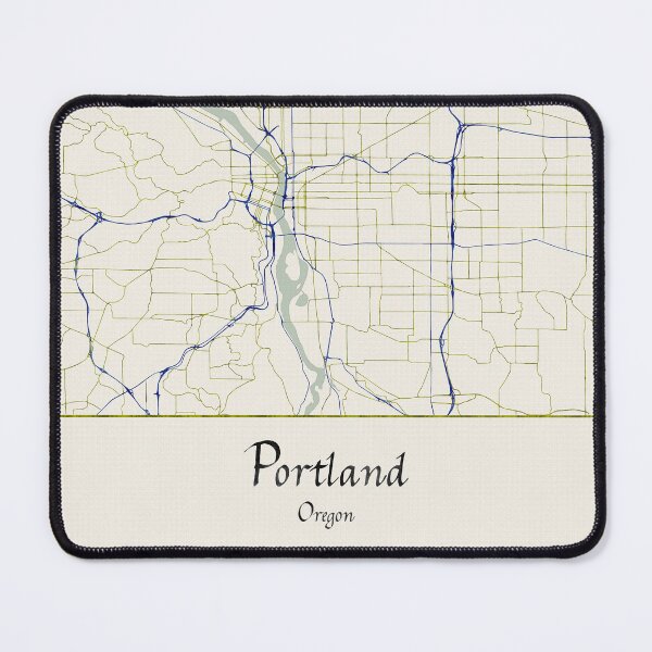 Item preview, Portland Oregon Named City Map - Hand-Drawn designed and sold by StylishStacks.