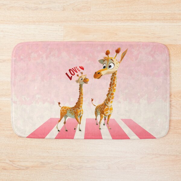 Item preview, Giraffe Couple with Valentine road special  designed and sold by Pawimon.