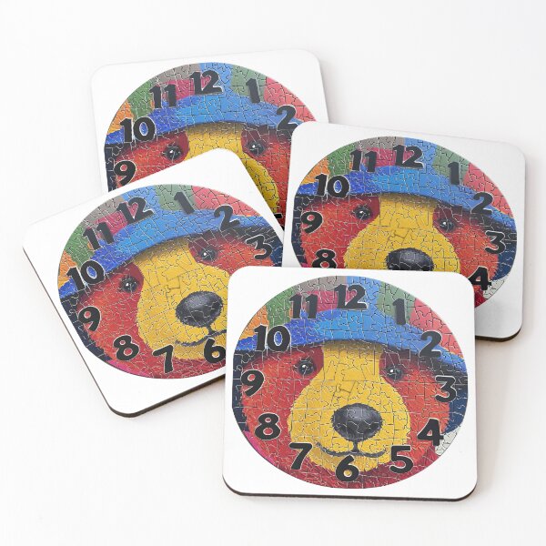 Item preview, Bear Jigsaw Puzzle Wall Clock 2 designed and sold by Charlies-Artbox.