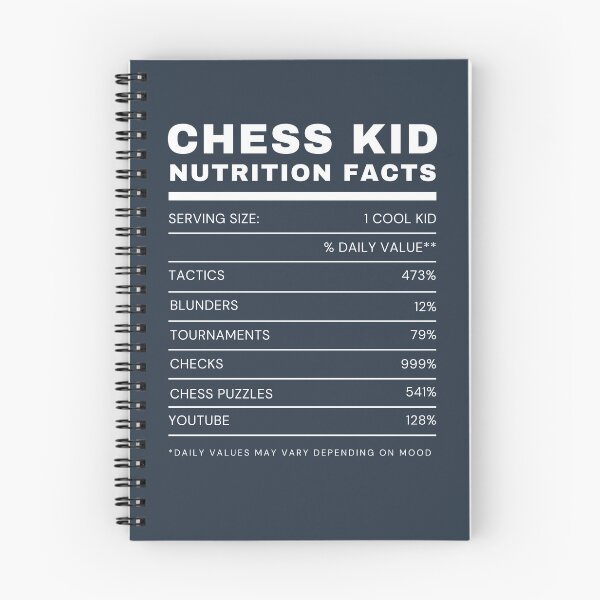 Item preview, Chess Kid Nutrition - White designed and sold by ChessiShop.
