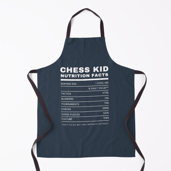 Item preview, Chess Kid Nutrition - White designed and sold by ChessiShop.