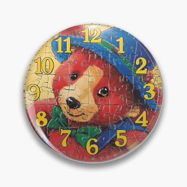 Item preview, Bear Jigsaw Puzzle Wall Clock 3 designed and sold by 3 CITIES.