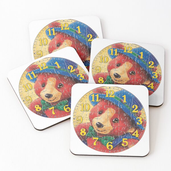 Item preview, Bear Jigsaw Puzzle Wall Clock 3 designed and sold by Charlies-Artbox.