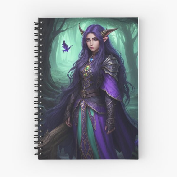 Item preview, Female elf Druid. designed and sold by Poszii.