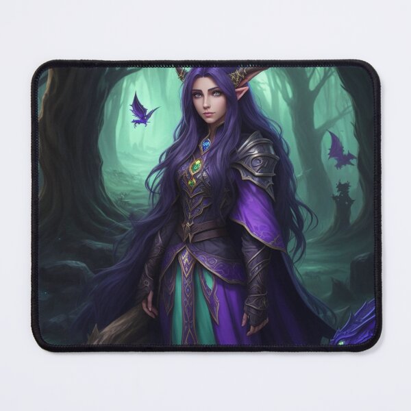Item preview, Female elf Druid. designed and sold by Poszii.