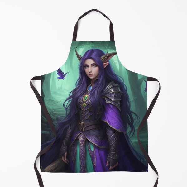 Item preview, Female elf Druid. designed and sold by Poszii.