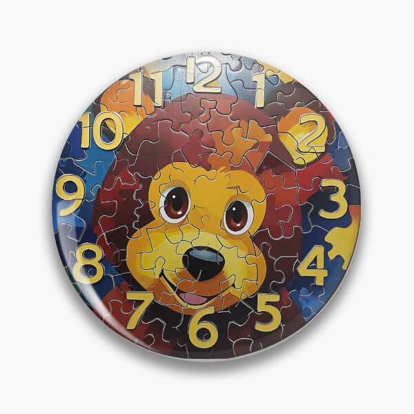 Item preview, Bear Jigsaw Puzzle Wall Clock 4 designed and sold by 3 CITIES.