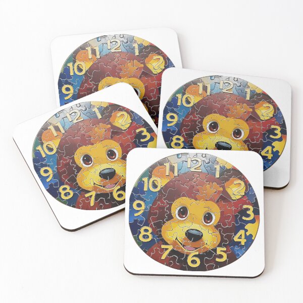 Item preview, Bear Jigsaw Puzzle Wall Clock 4 designed and sold by 3 CITIES.